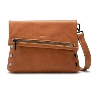 Hammitt VIP Medium In Hermosa Saddle/Gunmetal